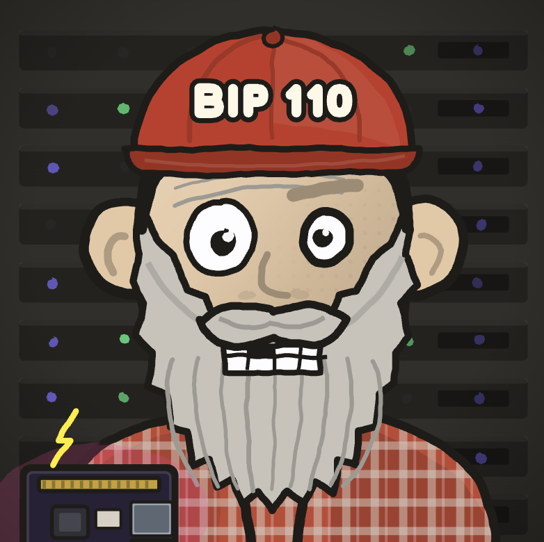mikeinspace's tweet photo. Oversized cellphone in shirt pocket ✅
Class of 2025 ✅
Pi node ✅
BIP110 Compatible NFTs ✅

KNOTHEADS COMING SOON!!! https://t.co/PH5hFbxLVA