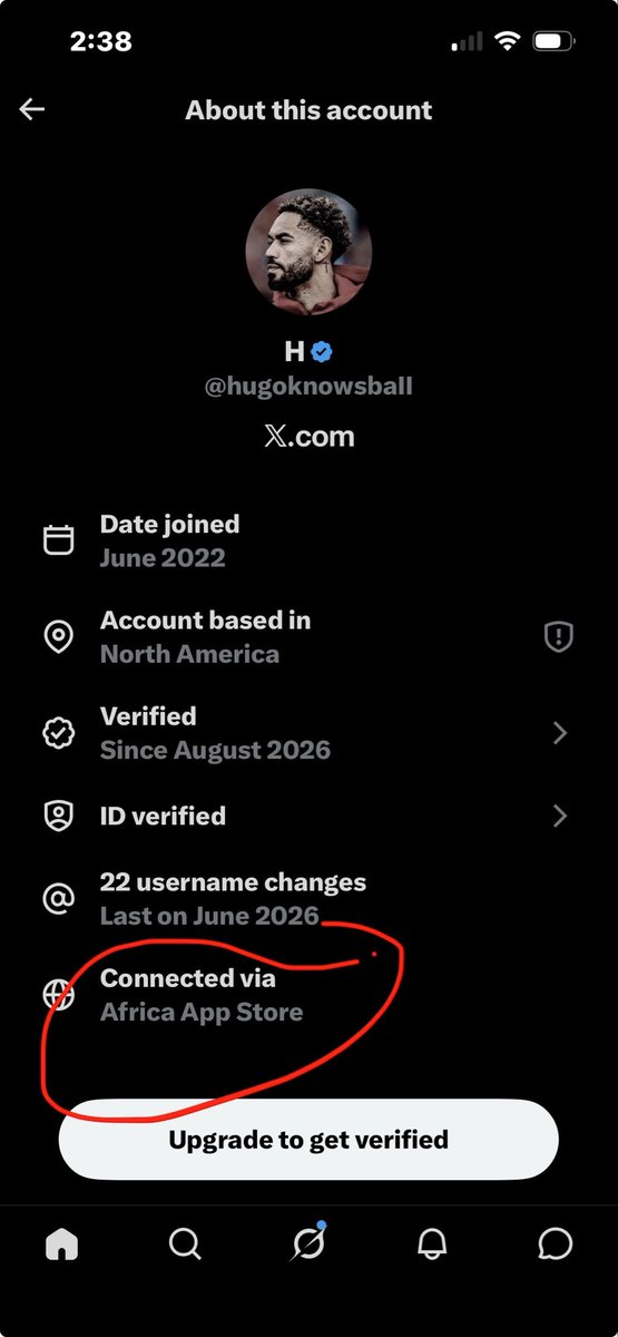 Cavalierrr_1's tweet photo. @hugoknowsbaII Why is it always Africans that say the most bullshit out of anyone on football twitter https://t.co/KE3SooB5f1