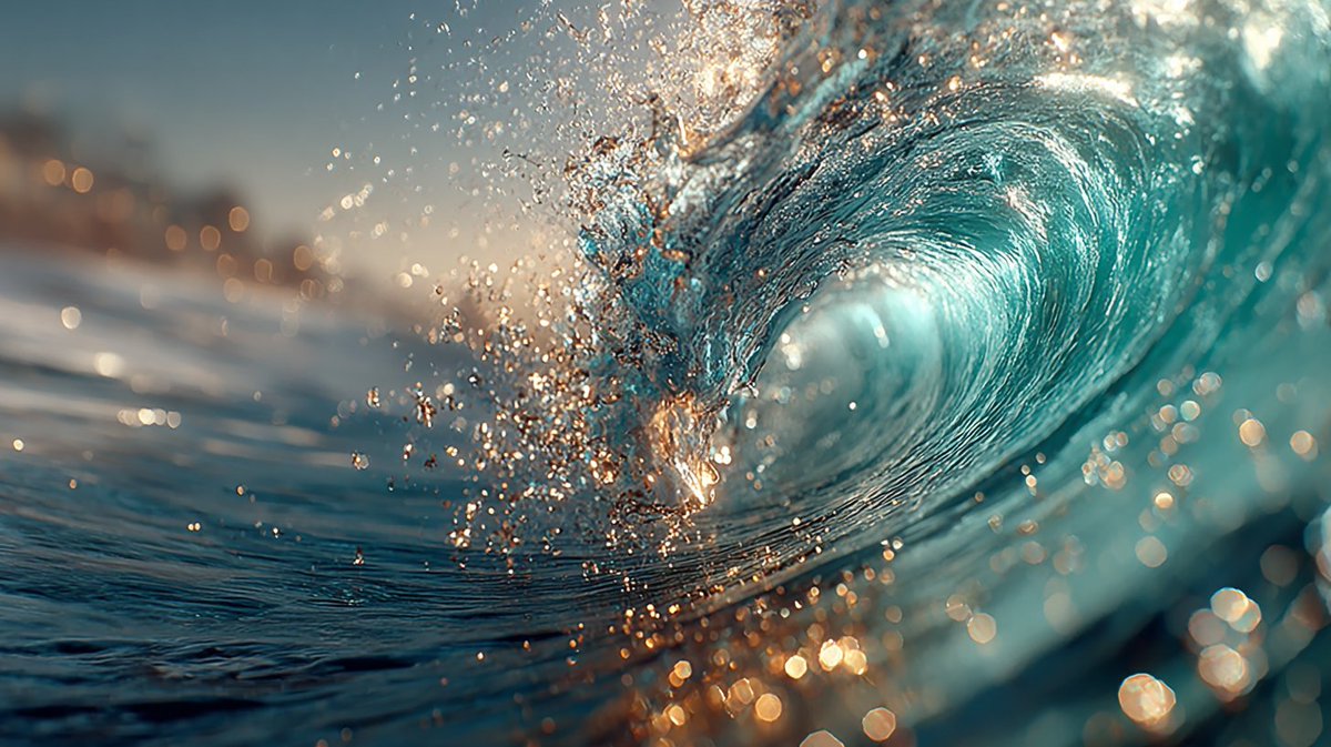 sorajyunn102's tweet photo. The wave opened a sanctuary of light.

波は、
光の聖域をひらいた。

#ONEBREATH https://t.co/g1SWLkse7H