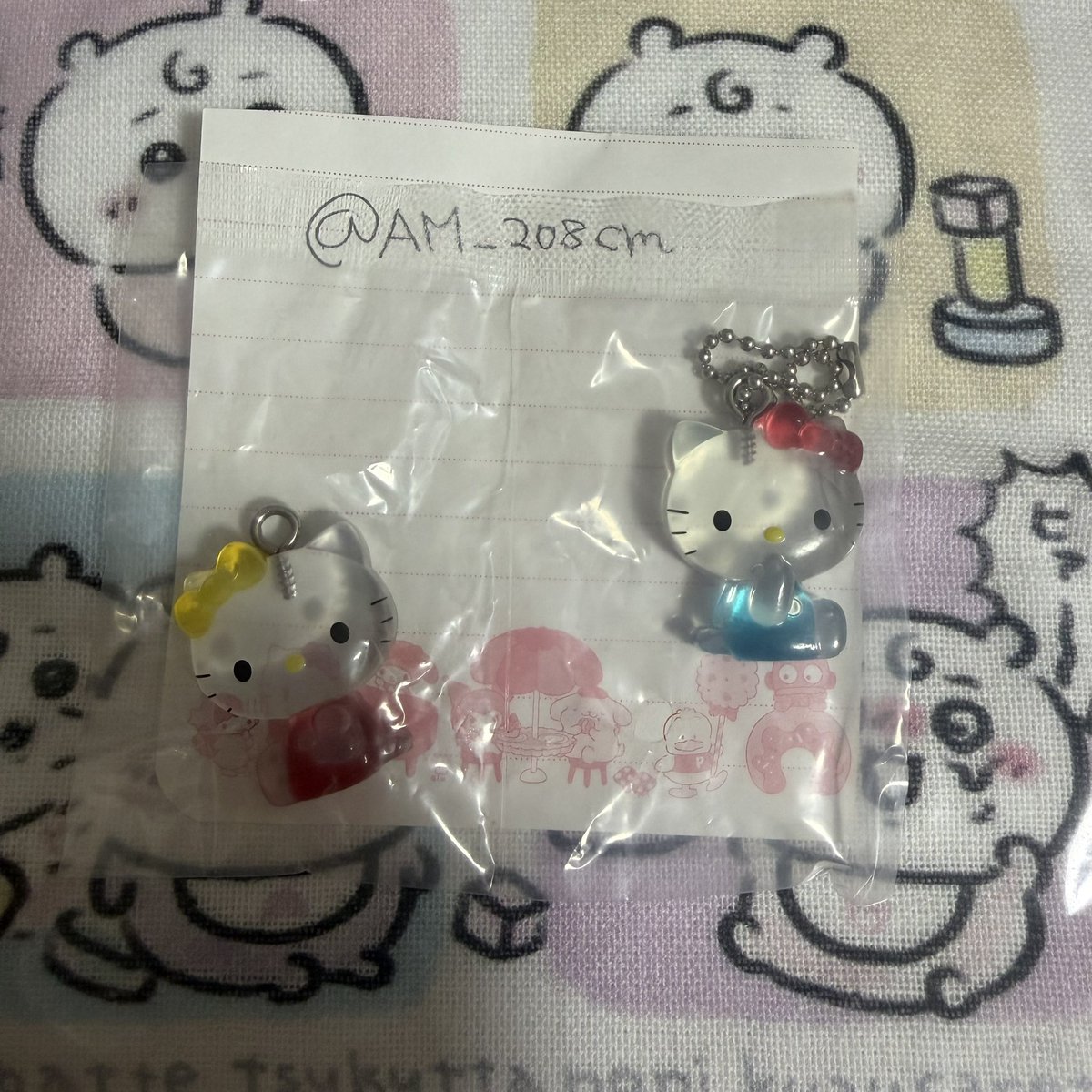 AM_208cm's tweet photo. 【交換】サンリオキャラクターズ なかよしドロップチャーム

(譲)キティ＆ミミィ
(求)リトルツインスターズ

都内手渡し優先。早い者勝ちではなくお取引慣れている方、本当に界隈がお好きな方に決めさせていただく場合ございます。 https://t.co/c5jEz1UfMM