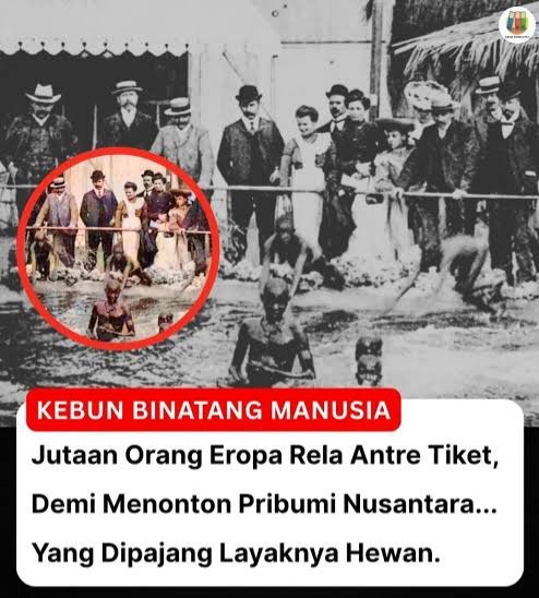 fufufakta's tweet photo. zaman penjajahan dulu rakyat nusantara sering banget dijadikan hiburan para penjajah, program ini gk jauh beda hiburan buat para kolonial gaya baru https://t.co/UxiWsOCe79