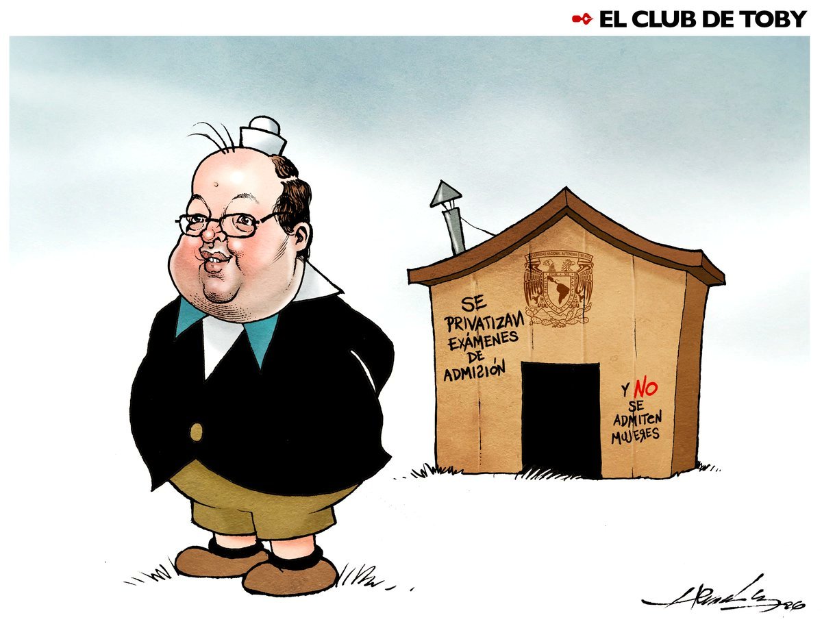MONALI4T's tweet photo. EL CLUB DE TOBY / HERNÁNDEZ
Leonardo Lomelí rector de la UNAM pagó 41 millones 868 mil 156 pesos a la empresa Territorium Life para el examen. AUTONOMÍA UN CUERNO, EXIGIMOS AUDITORÍA AL DINERO DEL ERARIO🤬Fuera Lorenzo Cordova y Ciro Murayama de la Casa de Estudios🤮 https://t.co/XVCQzTliFt