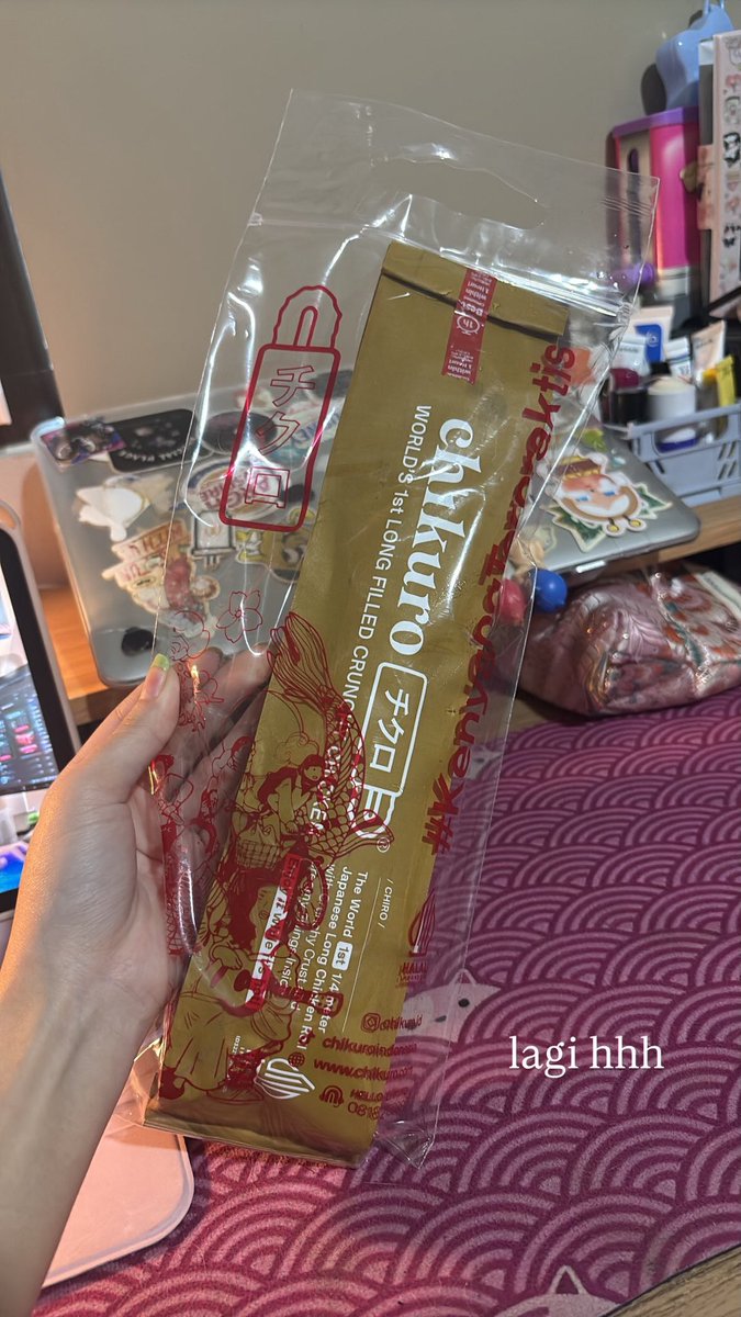 skrthurtt's tweet photo. lov bgt chikuro!!! udah beli sampe 4 kali berturut turut, pls jd ketagihan 😭🫶🏻 https://t.co/Pct3dJWZjP