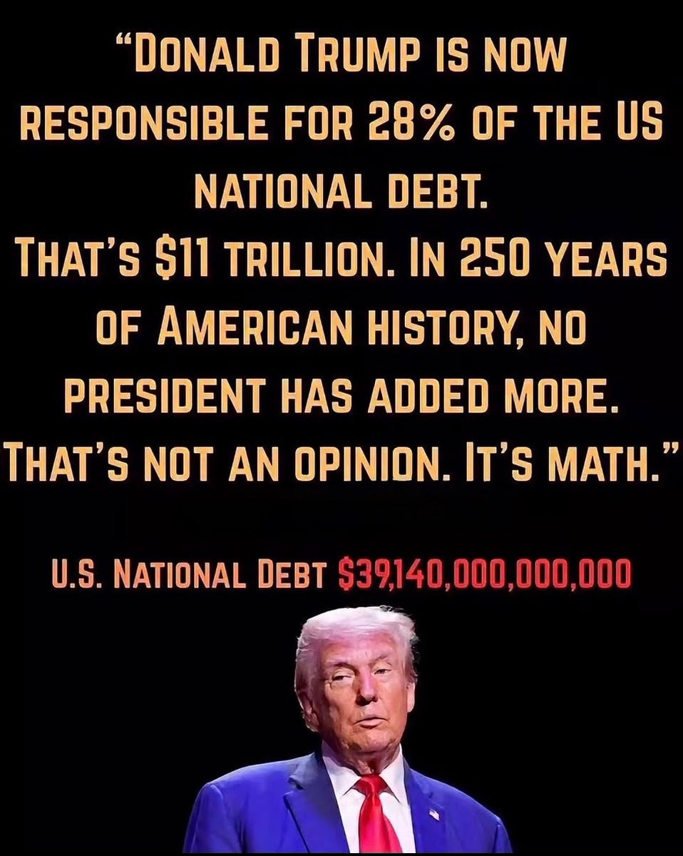 Brodiesmom68's tweet photo. @WhiteHouse Oh, for fuck sake.
WAKE UP AMERICA!!
As we struggle, @realDonaldTrump is raking in money hand over fist.  This is not the golden age for the average person…. it’s only for the elite.
And unless you are rich, you will not be welcomed into our country.
#VoteBlue 🗳️ https://t.co/wSf6qtkoaA
