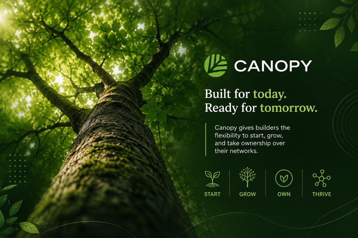 ncizzx's tweet photo. A healthy ecosystem doesn't grow because everything looks the same.

It grows because builders have the freedom to experiment, improve, and contribute in different ways.

That's one of the reasons I enjoy learning about Canopy.

@CNPYNetwork https://t.co/C3aGG7fm0L