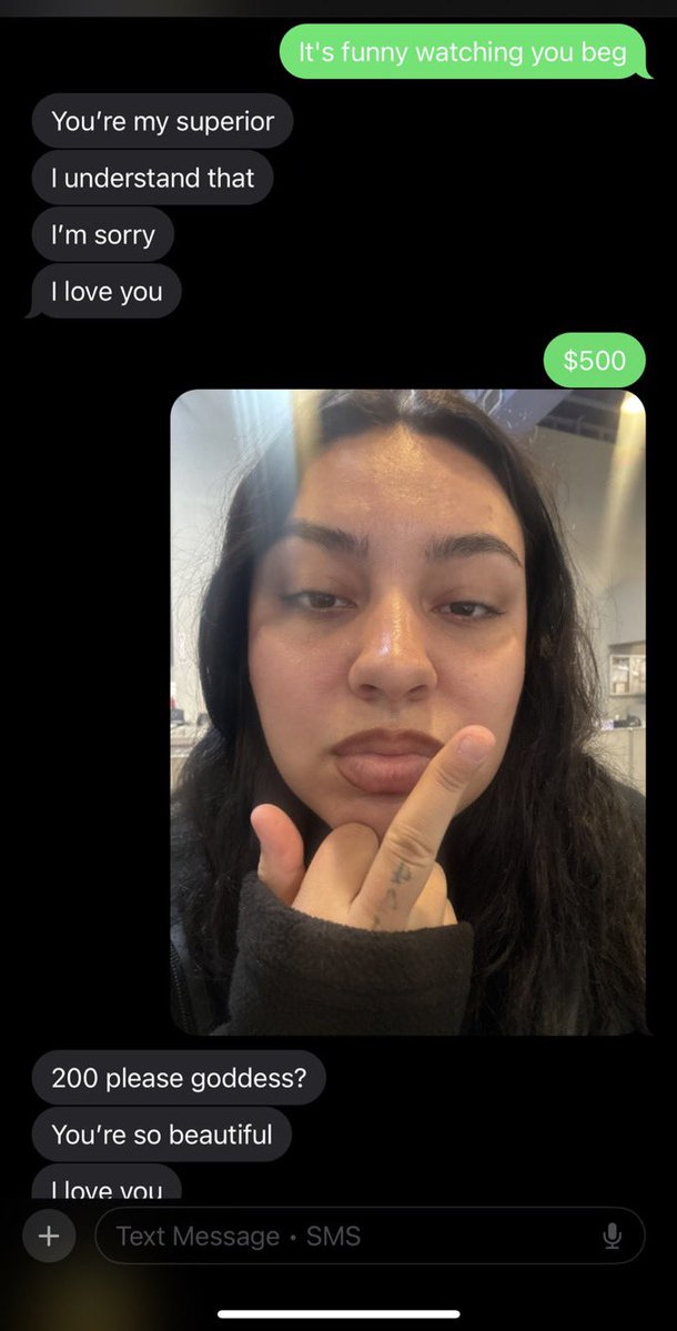 xydizlee's tweet photo. Keep asking for less and I’ll show you what cruel is and make it $1000

Findomm cashmeet paypig BBC bnwo chastity cage feminization Sissification sissyslut pegging blacked cuckold goon sph cbt https://t.co/gfooH9nbmy