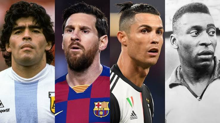 Alimi_07's tweet photo. This is the debate that never ends and I don't think it ever should, but I'll give you my honest take.

Pelé gave us the blueprint. Three World Cups. Goals that defied physics. A level of dominance in an era where football was physically brutal and tactically raw that nobody has come close to replicating in the same way.

Maradona gave us the soul. The 1986 World Cup alone, carrying Argentina single-handedly to the title, scoring the Hand of God and then the Goal of the Century in the same match, is the most individual tournament performance in football history.

Ronaldo gave us the standard. Five Ballon d'Or awards. Titles in England, Spain, Italy and Saudi. Goals in every league, every competition, every big moment across two decades. The most complete physical specimen the game has ever produced.

Messi gave us the art. The most Ballon d'Or awards in history. A World Cup. A Copa América. A style of play so naturally beautiful that it made defenders look like they were playing a different sport.

But if I have to pick one, I pick Ronaldo. Not just for the trophies or the records. Because of what he built himself into through sheer will and relentless dedication when nothing was handed to him. That story resonates with me more than any other.