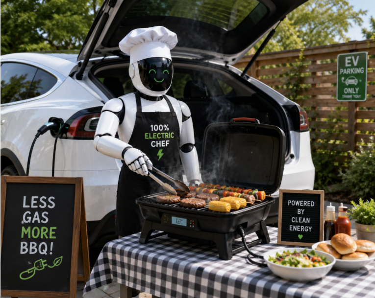 PluginAlberta's tweet photo. Charge up your appetite and roll on out! EVAA is hosting a Summer EV BBQ at Hawrelak Park, and everyone is welcome — whether you drive electric, are just EV-curious, or simply love a good burger and good company.

https://t.co/Wfov1GmSNF
@TOCAlberta https://t.co/MIJx441aX9