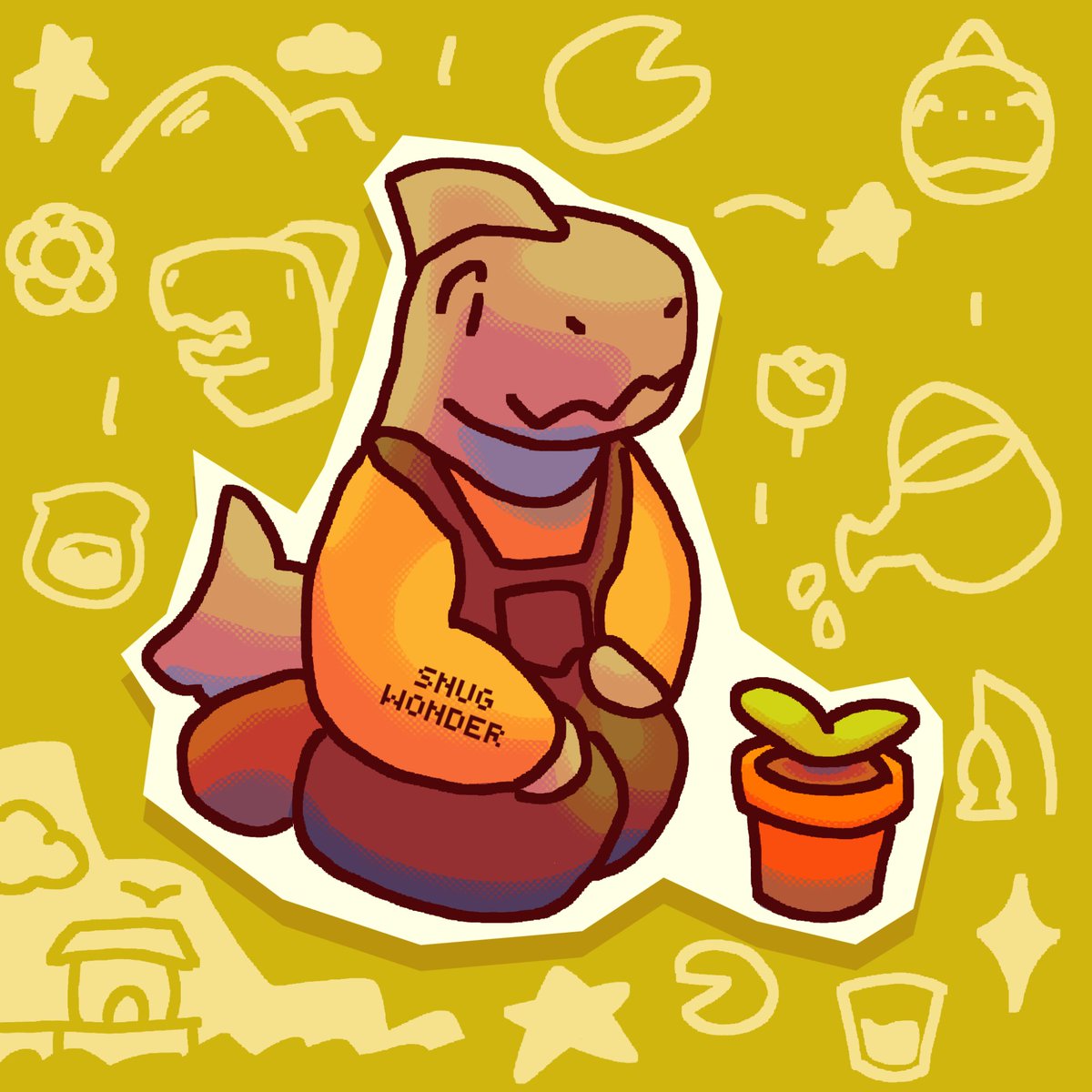 SnugWonder's tweet photo. Since people are talking about shark furry ocs heres mine! Henry https://t.co/Ki3ZjL3DH0