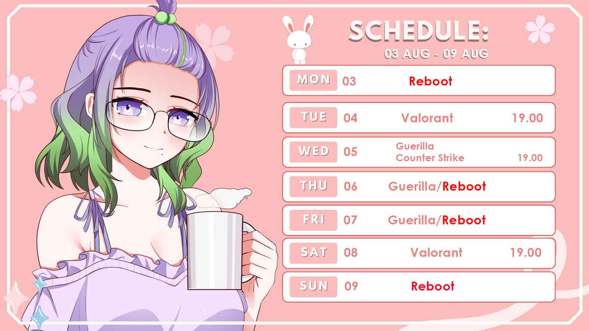 haelyndharavt's tweet photo. [Weekly Schedule] 
3 Aug - 09 Aug

🦋Tags🦋
General : #HaelynDharavietta
Livestream : #HaeDhara
Art : #Haeimaji
Meme : #Haelah
Clips : #Haeyoloh
Song : #Haermony
Fanname : Haemora https://t.co/JsoPobvfRM