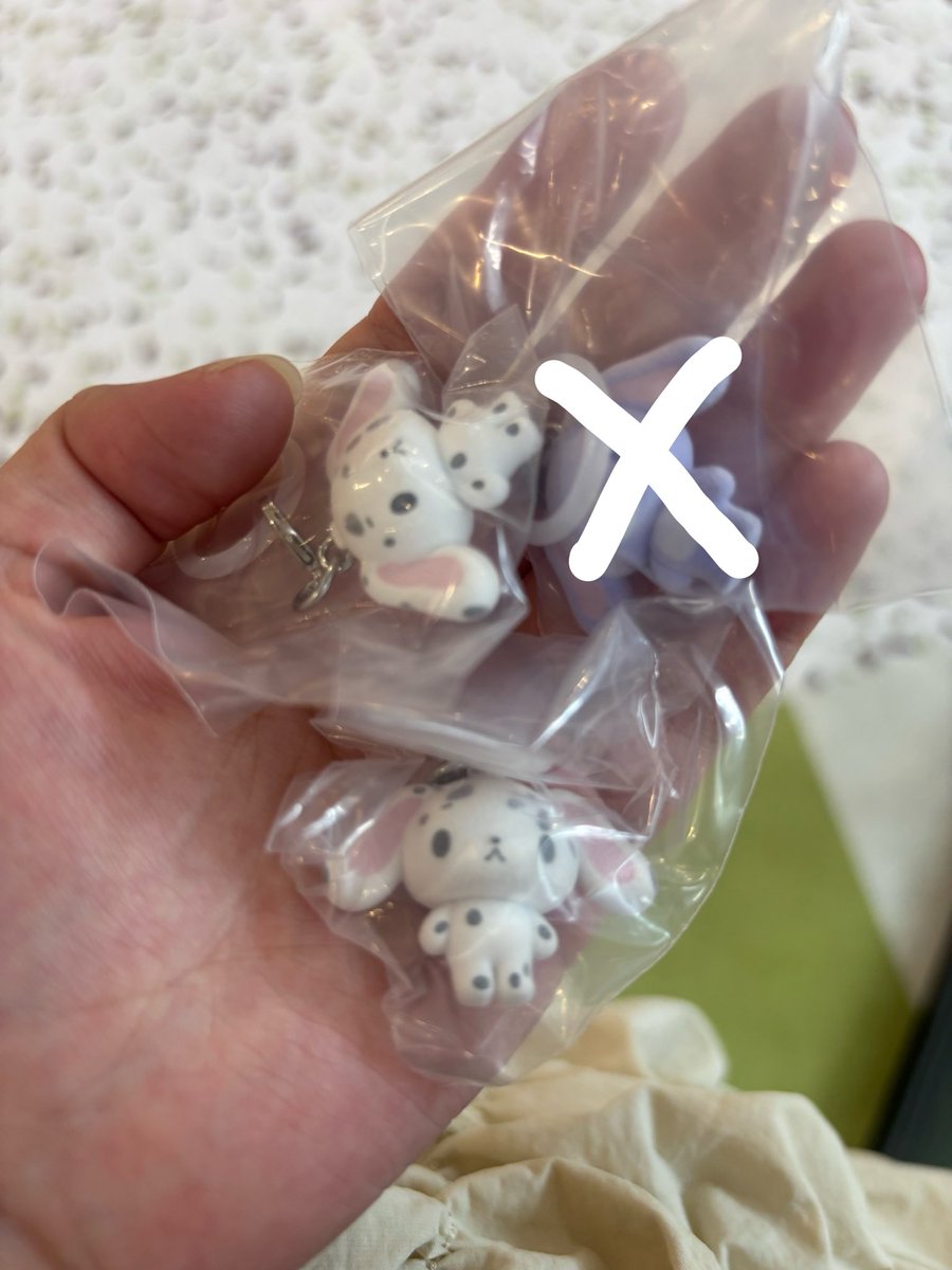 t_0802_y's tweet photo. 【交換】シュガーバニーズ シュガバニ ふわふわ めじるし めじるしアクセサリー 

求▶︎しろうさor他募集ツイの求

譲▶︎ぶちうさ

郵送希望📮𓈒𓂂𓏸 https://t.co/fQDy1vubeC