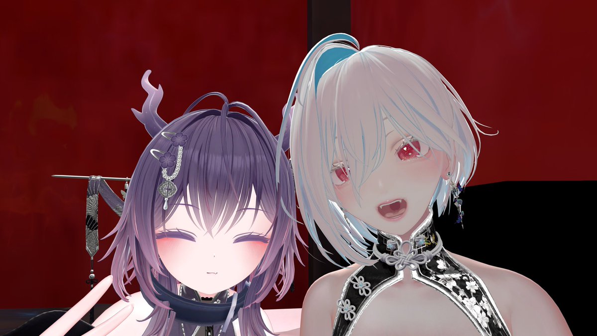 TT_plv01's tweet photo. 初めて参加させてもらいました！
同卓は雨月さんとあざりあさんでした 結果は競り負けて3位だったのであざりあ様の奴隷として跪いて奉仕致しました
途中から色々バレてたらしい…
麻雀の方も、第二部の方もどちらも楽しかったです 次は勝って欲望をかなえに行きます ありがとうごさいました！
#VRC緑風 https://t.co/6myIcFjrUs