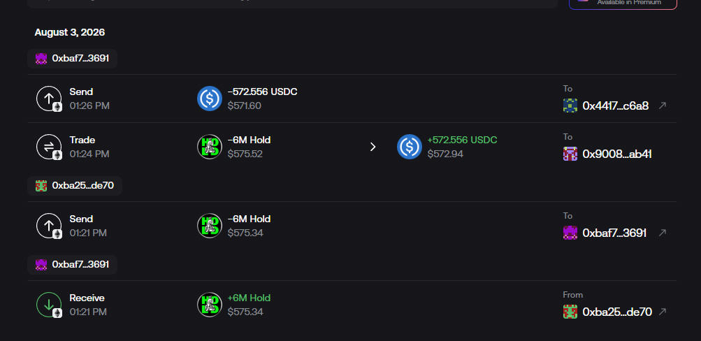 AntInfluence's tweet photo. Update - @Paddy_Stash 

No $HOLD token is safe in Paddy's wallet!

More selling going down today.

#HOLD more like #SOLD ! https://t.co/zSqbBDGTfF