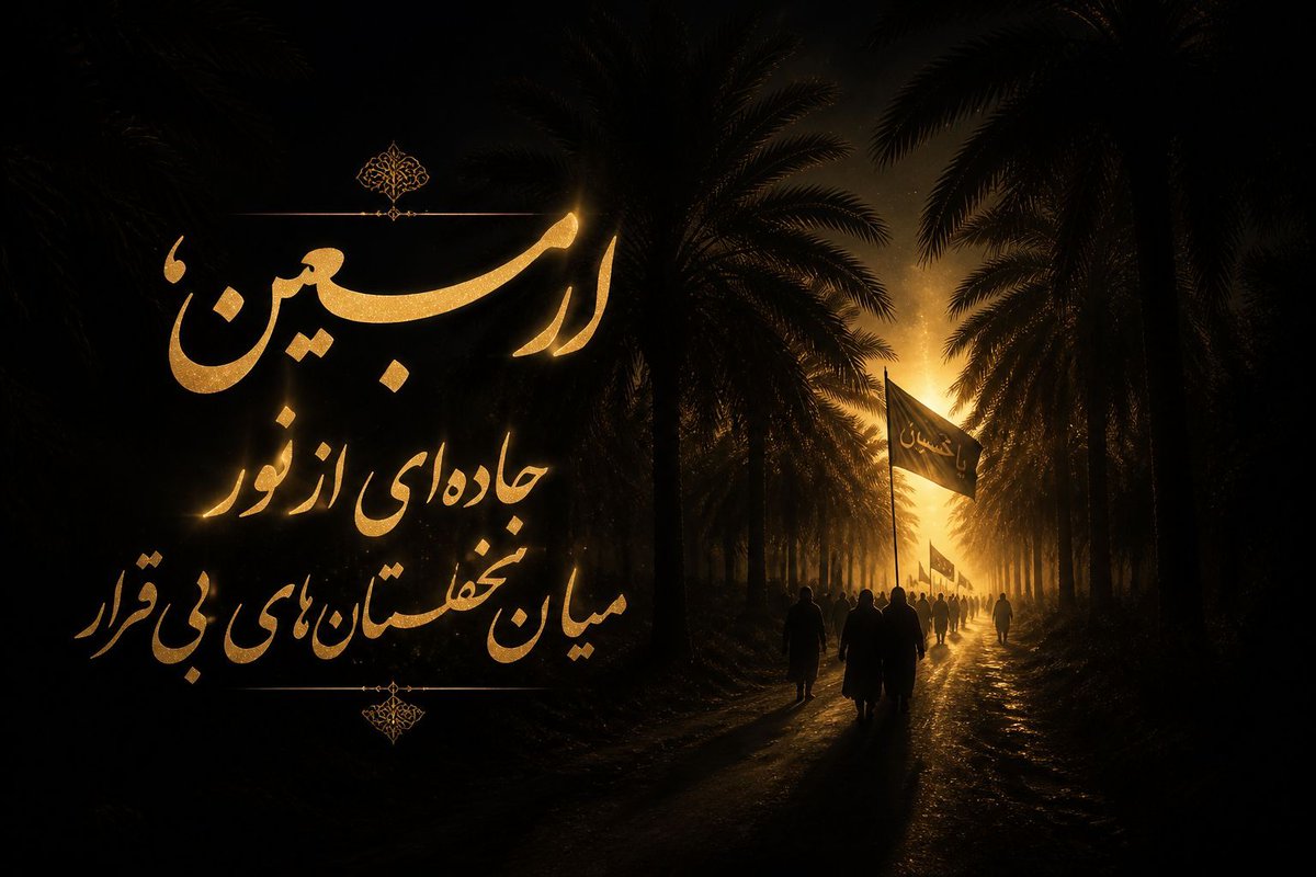 golyas3131's tweet photo. اربعین، فصلِ تجدید پیمان با ارزش‌های جاودانه‌ی حسینی است.
#یا_لثارات_الحسین 
#ملت_عاشورایی https://t.co/rYE4hQxC0O