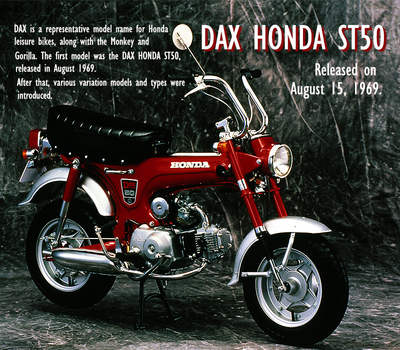 BikeBrosMagazin's tweet photo. 🎂#生誕祭🎂 8月15日は #ダックスホンダST50 の誕生日（発売日）だよ。昭和44年（1969年）生まれ、今日で57歳🎉
原付2種で復活した #ダックス125 のモチーフは、昭和44年9月1日発売のST50エクスポートだけど、ダックスのオリジナルはこっちだよ🥰
ダックスヒストリー🔗  https://t.co/x74np2aIeo https://t.co/NblcnWncZ9