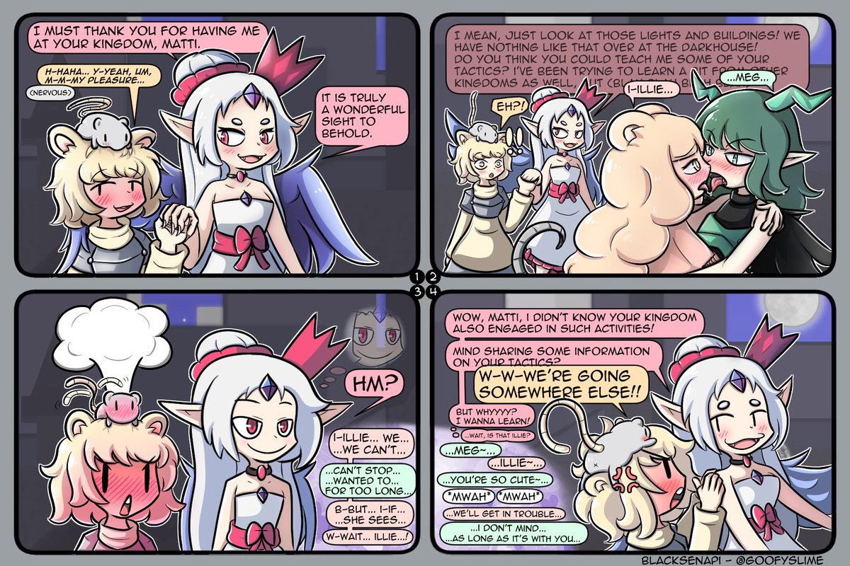 TheGoofySlime's tweet photo. redrew this comic i made a year ago #RabbitAndSteel https://t.co/heLNjecgte