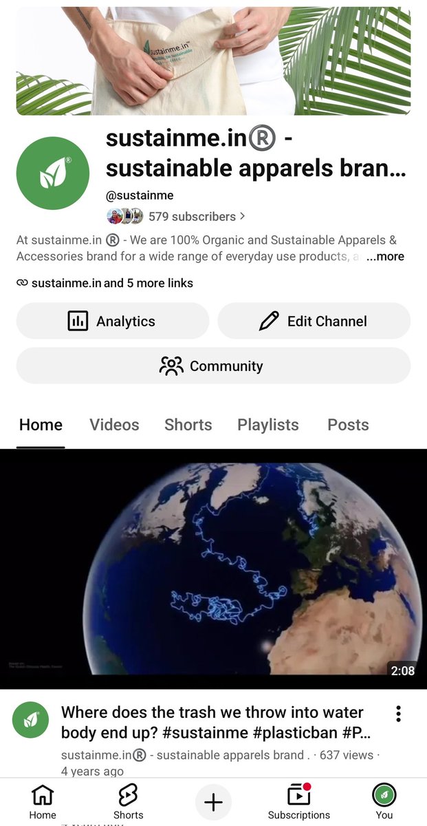 sustainme_in's tweet photo. Subscribe to our 🎥 Sustainme #youtube channel ⬇️ 👇
https://t.co/Fx8hZdmUAa
#sustainmeYouTubeChannel
#sustainme #BlackOwned #BlackOwnedBusiness #Tamil #TamilNadu #plasticpollution #plasticfree #brand #singleuseplastic #branding #ecommerce #fridaysforfuture #VocalForLocal #sustainability #Video #Viral #DearNothing #sustainability #sustainmein #sustainmeAi #sustainmeapparelspvtltd #sustainmetshirt #sustainmemenstshirt #sustainmewomensdress
#youtubechannel #youtubeindia #youtube
4 years later 🗓⏳👣