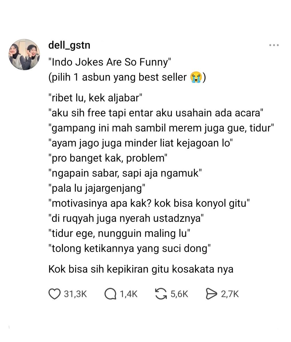 xpeacessea's tweet photo. At this point, I survive living in this country only with netizen jokes and Indonesian food https://t.co/NoJ0tynEzf