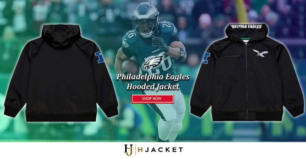 hjacket's tweet photo. Get ready to shop till you drop! 🛍️✨
#PhiladelphiaEagles Black #WalkTheTunnel Bomber Hooded Jacket.
►Shop Now Click on Link◄
https://t.co/GM839d4df0
#sale #discount #megadeals #shoppingspree #bestdeals #adorablestyle #eaglesnation #nflfashion #streetwear #eaglespride #shopnow https://t.co/rPJss2gJw2