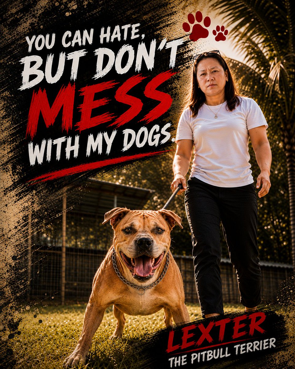 LindaElleHafiza's tweet photo. You dare touch my dogs, i swear I'll kill u with my dirty hands!! https://t.co/Y8jLpQHukD