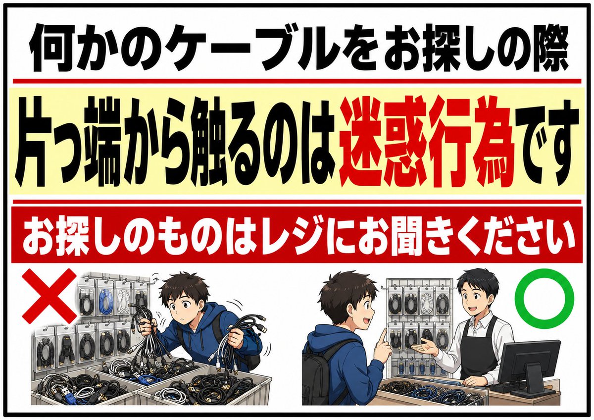 ShigezoneAkiba's tweet photo. Xをご覧頂いてる皆様には無関係なお話しなのですが、1階でお店をやってますと

「店頭在庫混ぜちゃうおじさん」

が登場するんですね。そして何故か必ず別のトコに戻すんですよ。

なのでこんな掲示はしてますが、皆様はお気になさらずゆっくりご覧ください。 https://t.co/qWEQ4SVWzM