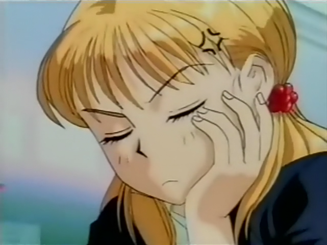 Owns_Nothing's tweet photo. @ShitpostRock Why is this character blonde in the other anime with the same title? Suddenly the design has improved. https://t.co/Ukp0lnyuvH