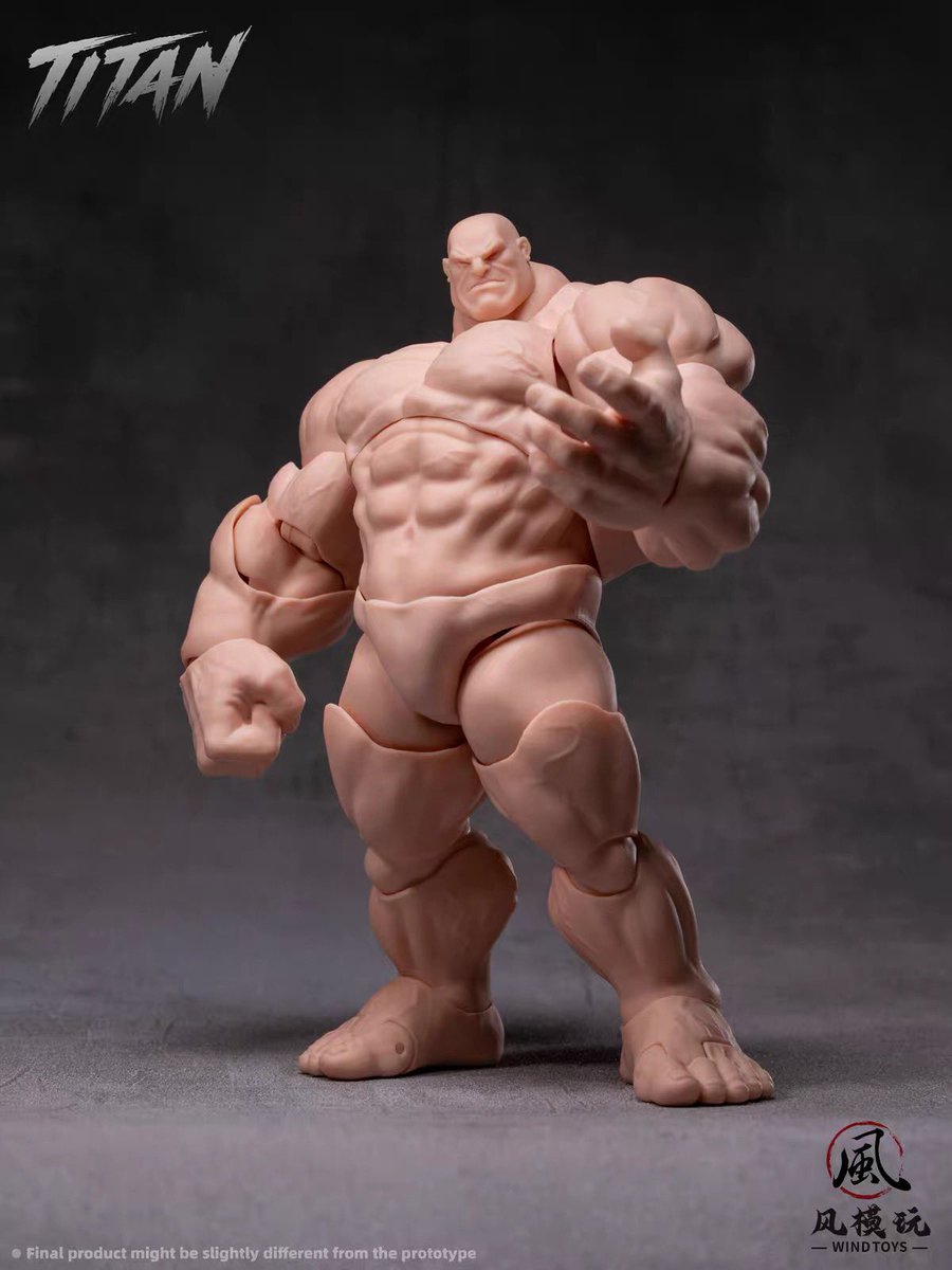 UniverseChew's tweet photo. 1/12 Wind toys Titan
Muscle body 19cm/7.5in https://t.co/YAHKhwsace