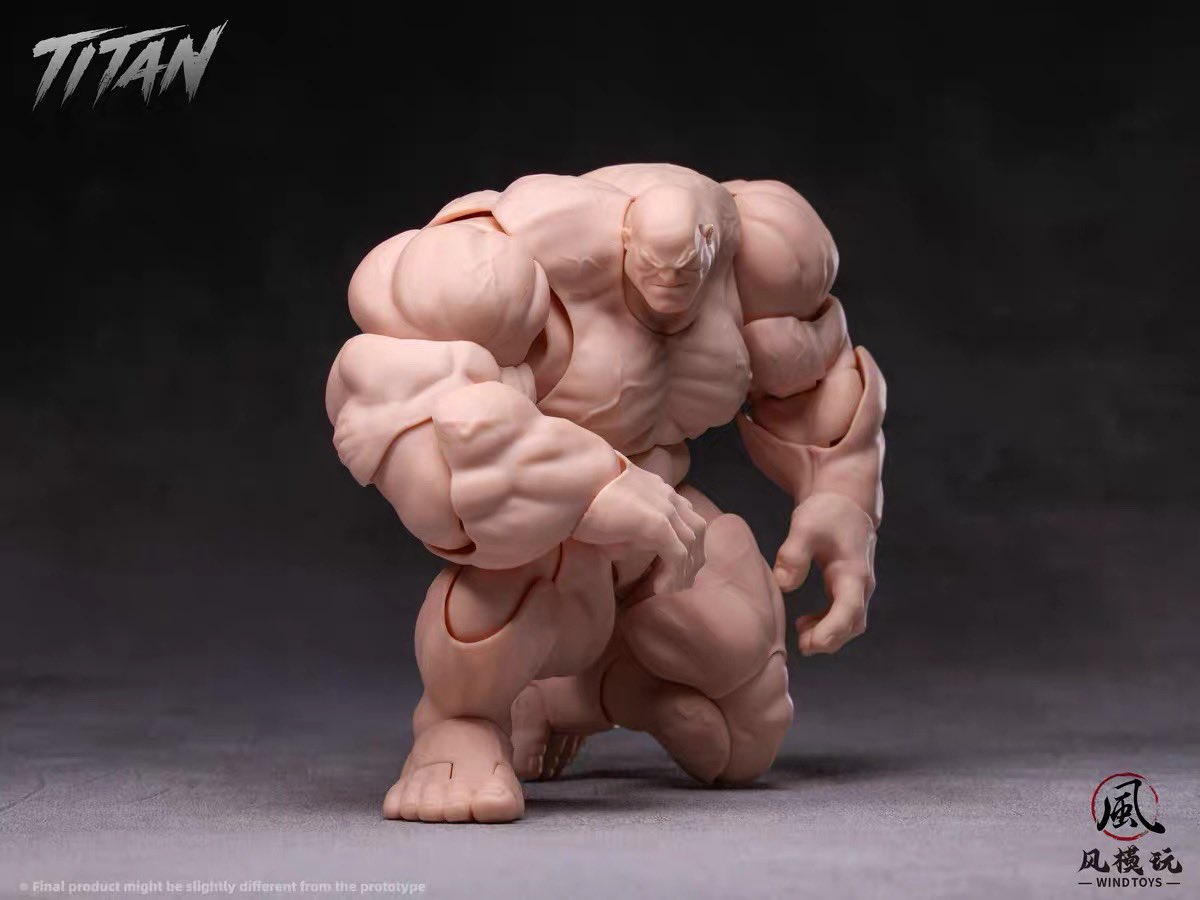 UniverseChew's tweet photo. 1/12 Wind toys Titan
Muscle body 19cm/7.5in https://t.co/YAHKhwsace