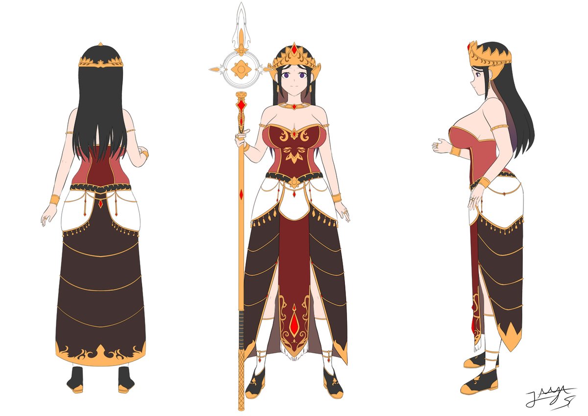 JayaRayart's tweet photo. Unfinished character design for Lakon 4 https://t.co/O8hdYBpJ4L