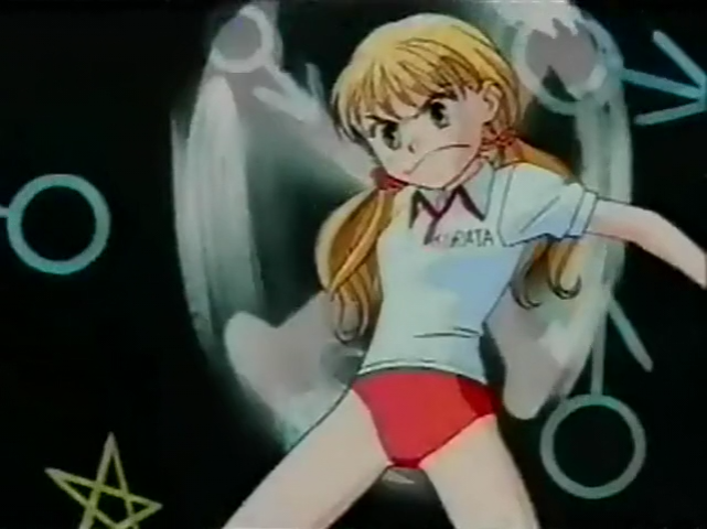 Owns_Nothing's tweet photo. @ShitpostRock Why is this character blonde in the other anime with the same title? Suddenly the design has improved. https://t.co/Ukp0lnyuvH