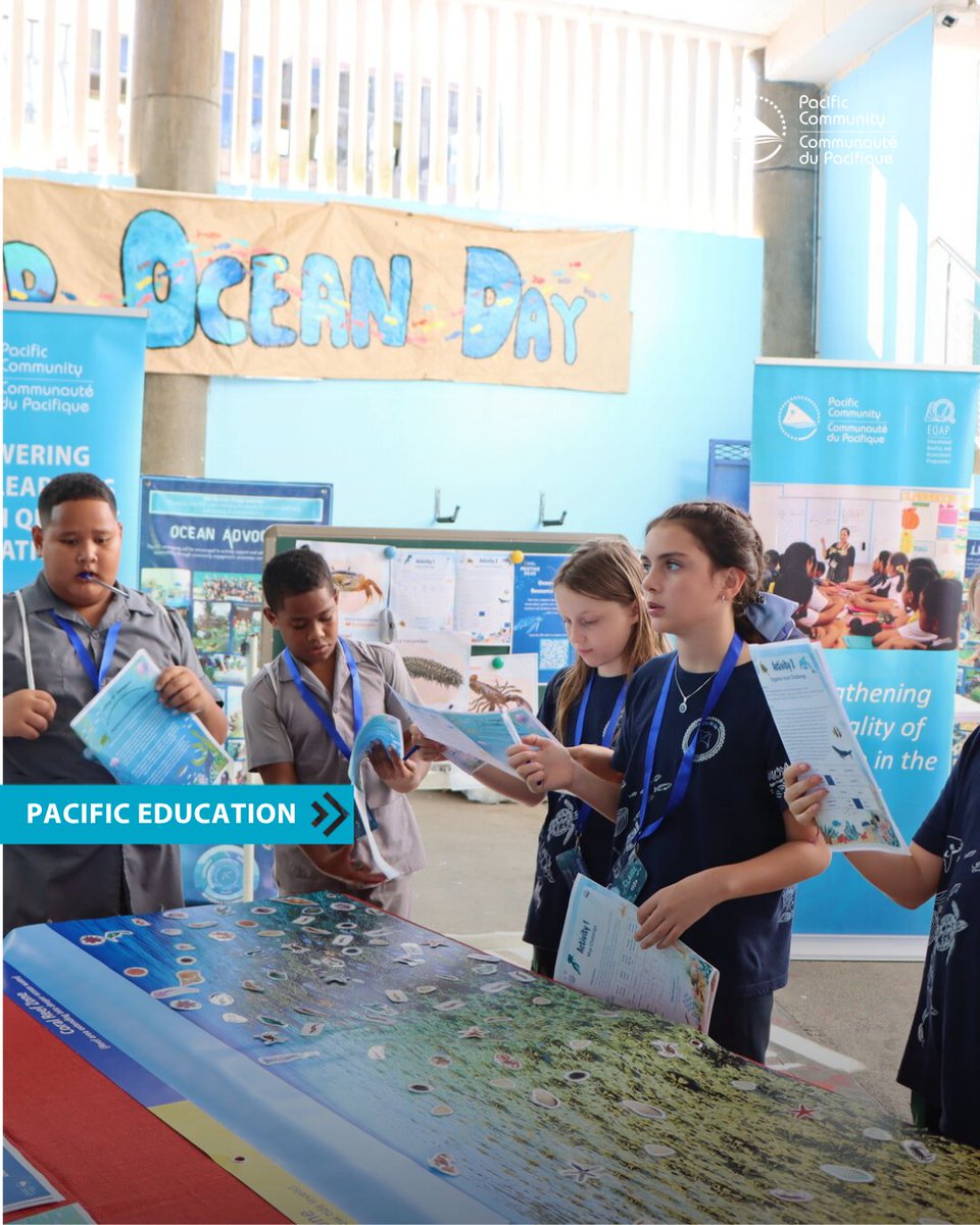 spc_cps's tweet photo. 🌊 To mark World Ocean Day 2026, SPC supported the International School Suva's 3rd Veivueti Kids Ocean Conference.

👉 Know more: https://t.co/PmYBPJbIOu https://t.co/dwiBFOPDK9