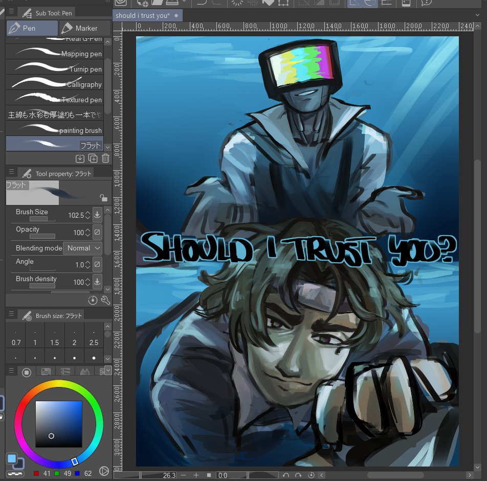 ricobutaddn's tweet photo. wip(yes its the chainsaw man pool scene ref) #thesearchfortheleviathan #TSFTL https://t.co/5EYbhdxHr5
