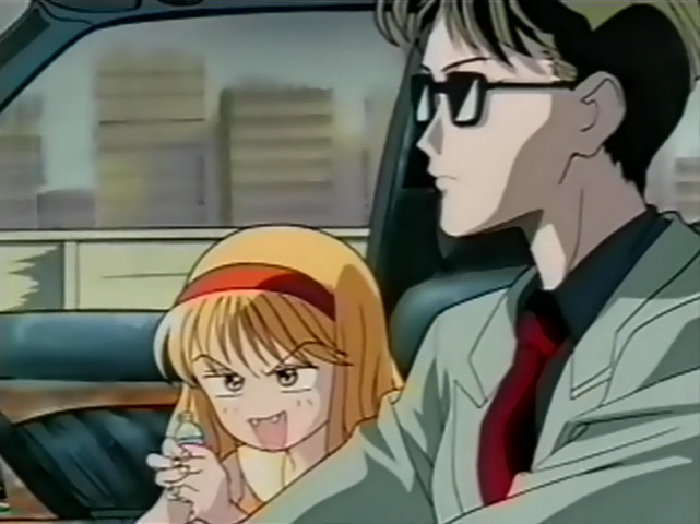 Owns_Nothing's tweet photo. @ShitpostRock Why is this character blonde in the other anime with the same title? Suddenly the design has improved. https://t.co/Ukp0lnyuvH