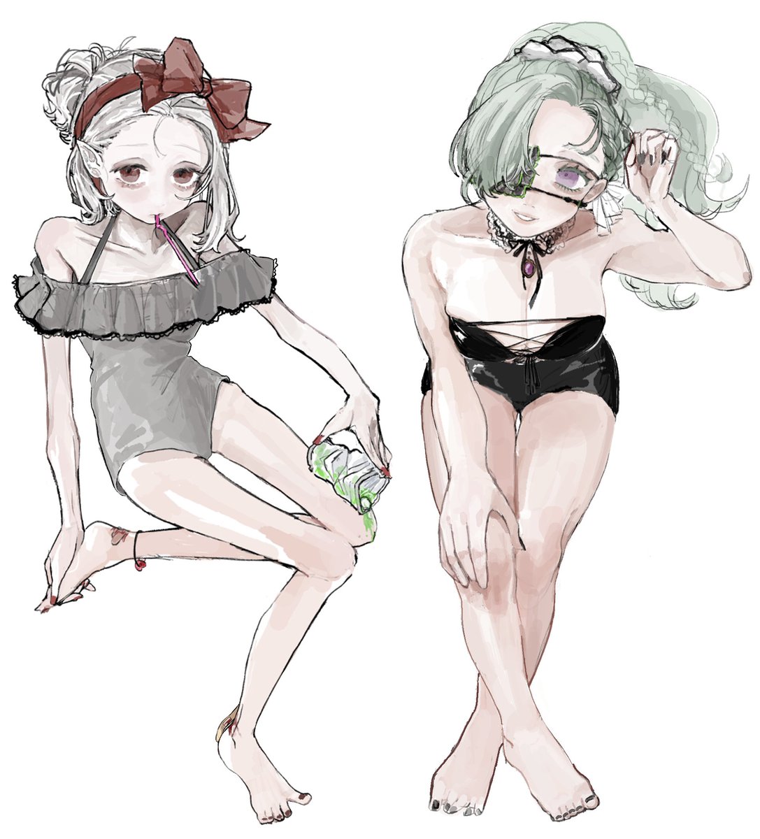 ebitako_puri's tweet photo. 創作oc 加筆と蛇足絵 https://t.co/6Kdqq7W5Fc