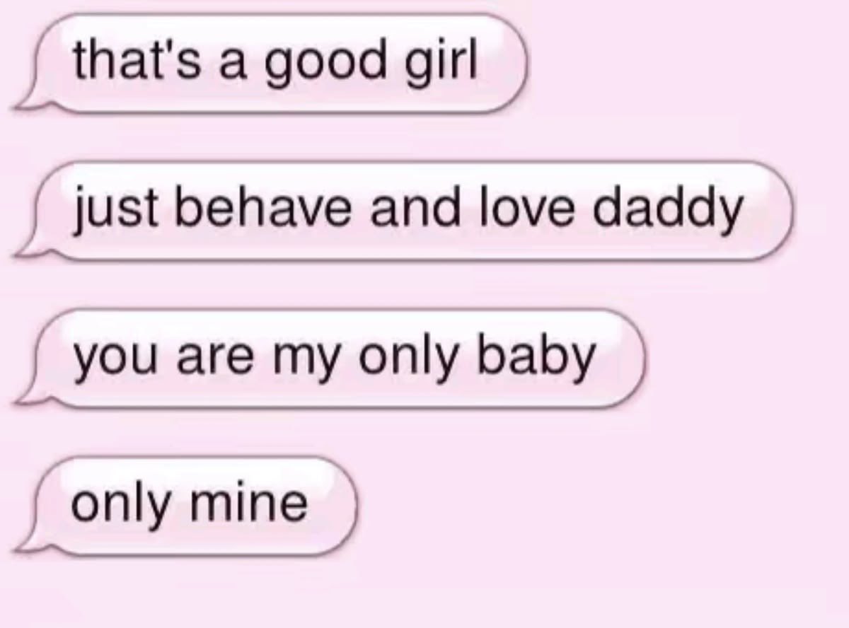 gloomy4daddy's tweet photo. wish someone would text me like this (╥﹏╥) #daddy #daddysgirl #ageplay https://t.co/ivH4M0nVaK