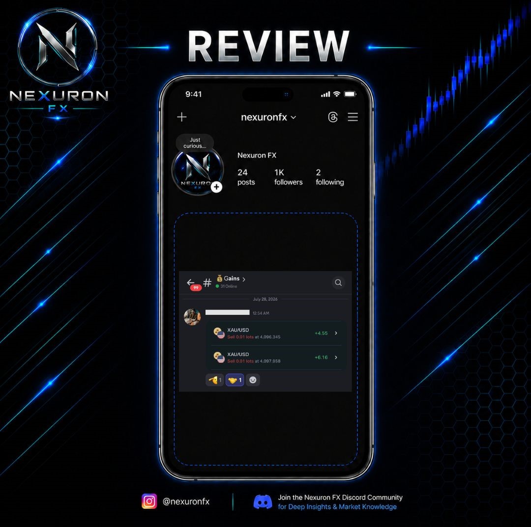 shaikhraqib_'s tweet photo. โญ Another satisfied member!
Real traders. Real feedback. Real consistency.
Join the Nexuron FX Discord Community: https://t.co/DnyTzZuq0q
#Forex #Trading #ForexSignals #Gold #NexuronFX https://t.co/dId5MauZu3