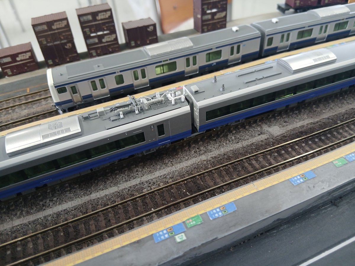 KM_RailwayClub's tweet photo. #鉄道模型コンテスト2026
お久しぶりです！
なんと箱根登山から離れて！
初めてJR線をモデルにしました！
乞うご期待！ https://t.co/ckU8DctnBq