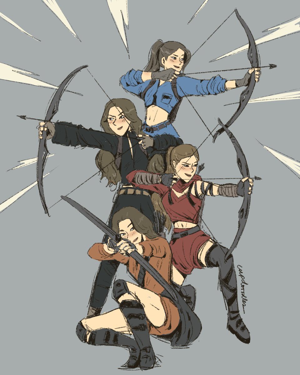 cupdooodles_'s tweet photo. pop girlies by day, secret agents by night (pt. 1)

#CH3GirlsCup2026 #fanart 
#bam #orm #miu #yuyu https://t.co/UGiokOhPzb