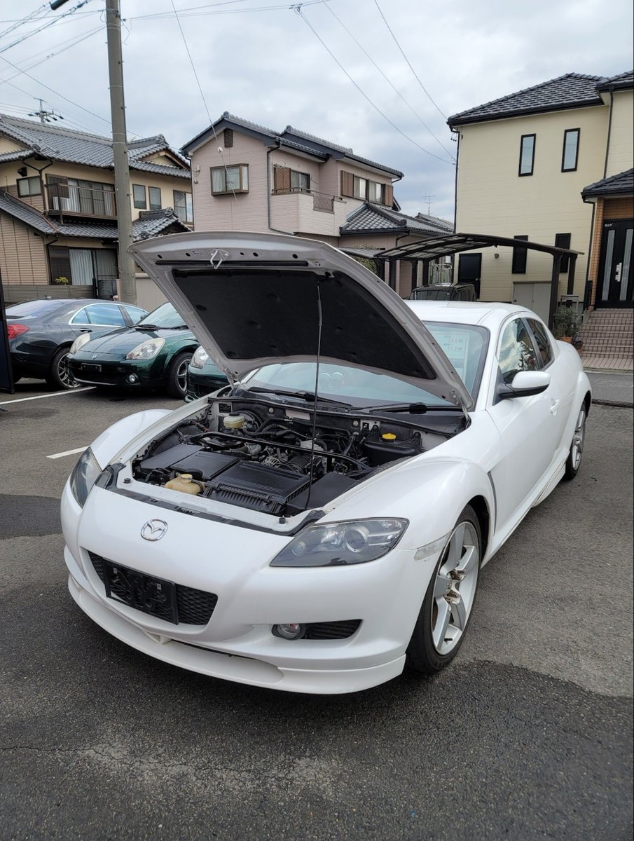 55335n's tweet photo. 2003 RX-8 TypeS 6MT
現状で売ります

35万

気になる方DMください

#RX8
#ロータリー
#車売ります https://t.co/KLNQmLVCgy