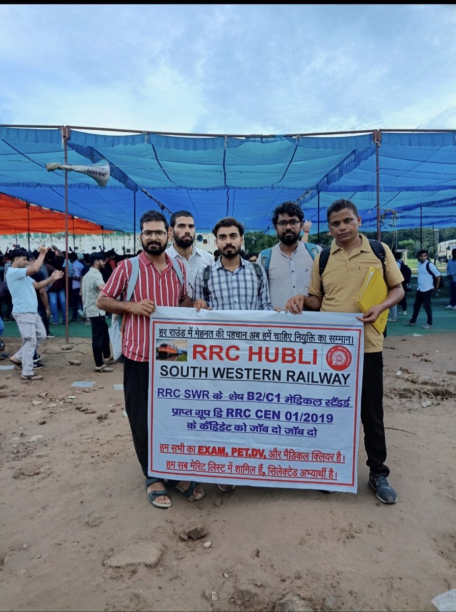 KranthiPotturi's tweet photo. @narendramodi
@AshwiniVaishnaw
@VSOMANNA_BJP
@RailMinIndia
SWR/RRC Hubballi: Please issue joining to 314 pending B-2/C-1 medical candidates of CEN RRC 01/2019.

CBT ✅ PET ✅ DV ✅ Medical ✅ (2022–23)

Have been waiting for 4 years. Kindly complete the  joining process. https://t.co/NOL3dWWiU1