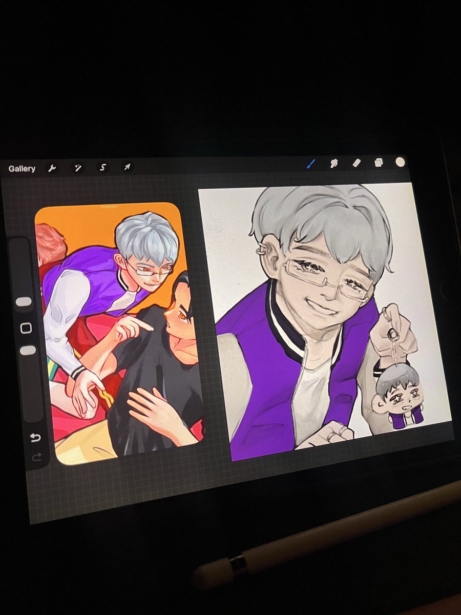 qvhrxz's tweet photo. Redrawing my oc~ https://t.co/WqAT9E1reh