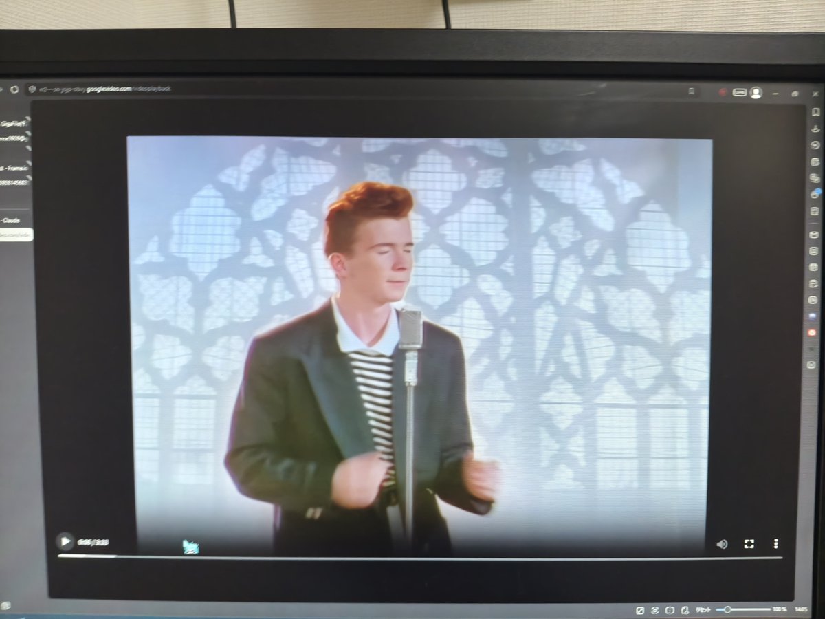 Ururiya393939's tweet photo. Claudeがテスト用のYouTube動画でこれ出して来たwwwwwwwwwwwwwwww https://t.co/BxeBkmXyKm