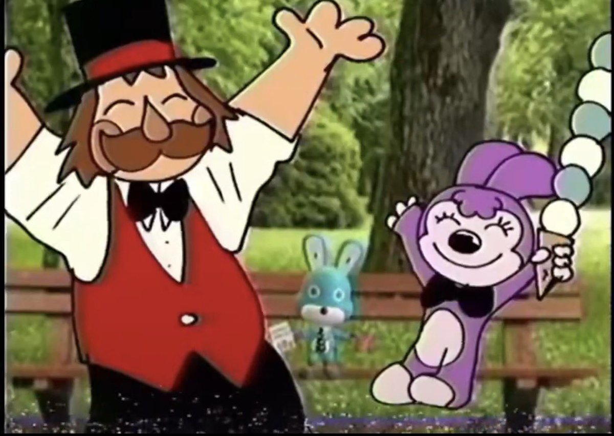 J_the_L_A_D_'s tweet photo. Big fan of the vinyl commercial where Banny is just an actual baby https://t.co/PUqgZunxPS