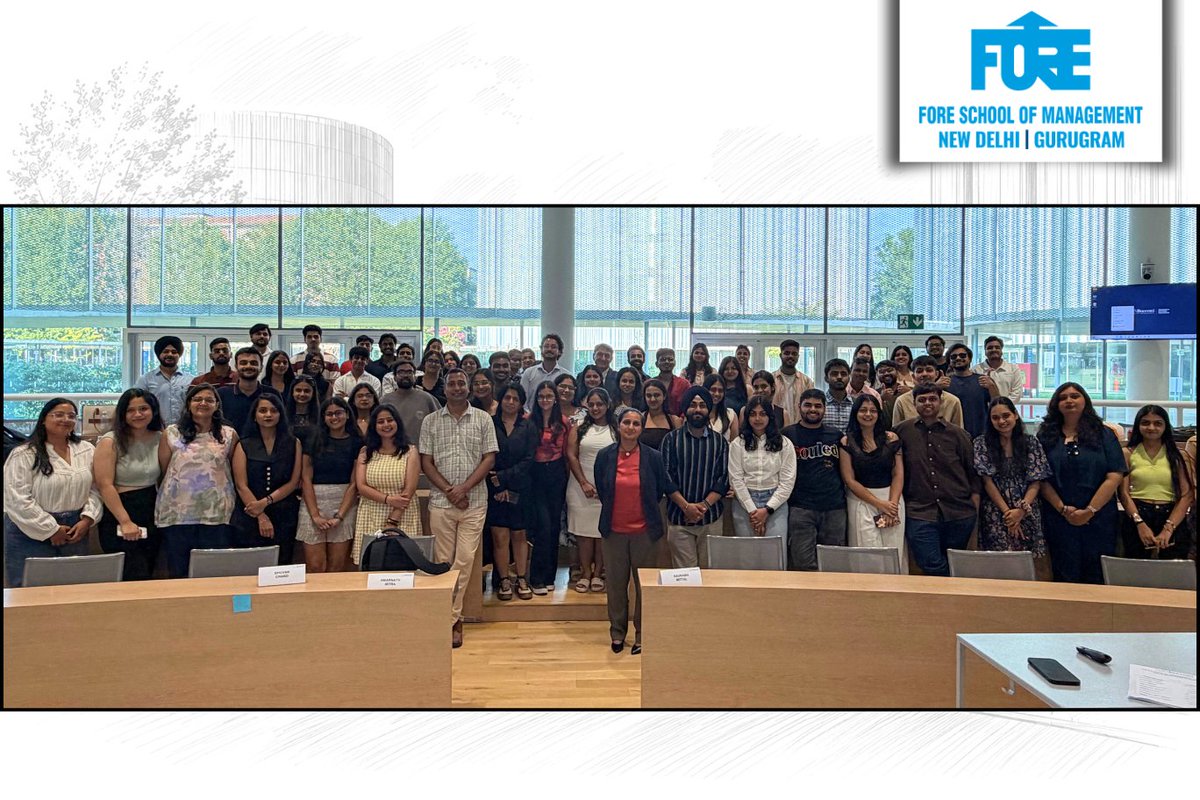 FORE_Delhi's tweet photo. #FORESchoolOfManagement #FSM #InternationalImmersionProgramme #IIP #SDABocconi #Blockchain #ExplainableAI #CausalInference #PGDM #Italy #FOREmulaForSuccess #FOREverEvolving #FOREverConnected https://t.co/f6kEpcNdjZ