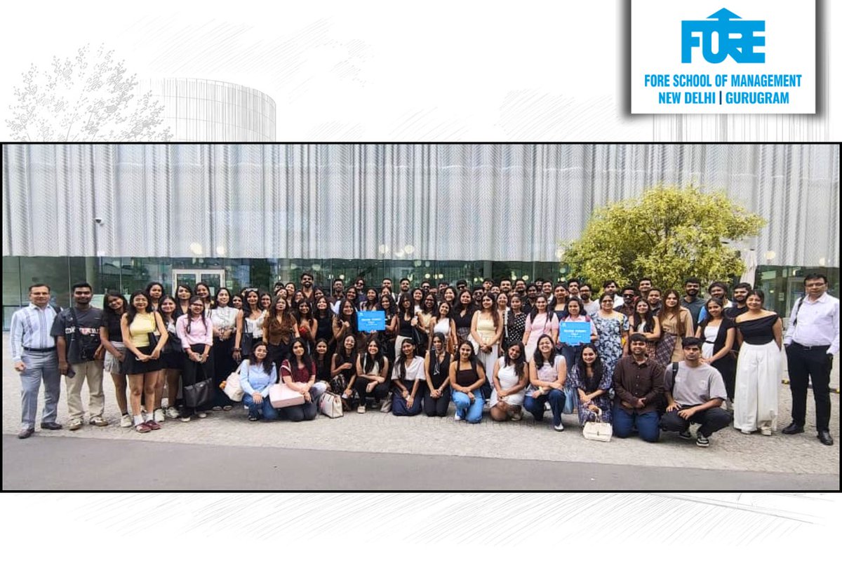 FORE_Delhi's tweet photo. #FORESchoolOfManagement #FSM #InternationalImmersionProgramme #IIP #SDABocconi #Blockchain #ExplainableAI #CausalInference #PGDM #Italy #FOREmulaForSuccess #FOREverEvolving #FOREverConnected https://t.co/f6kEpcNdjZ