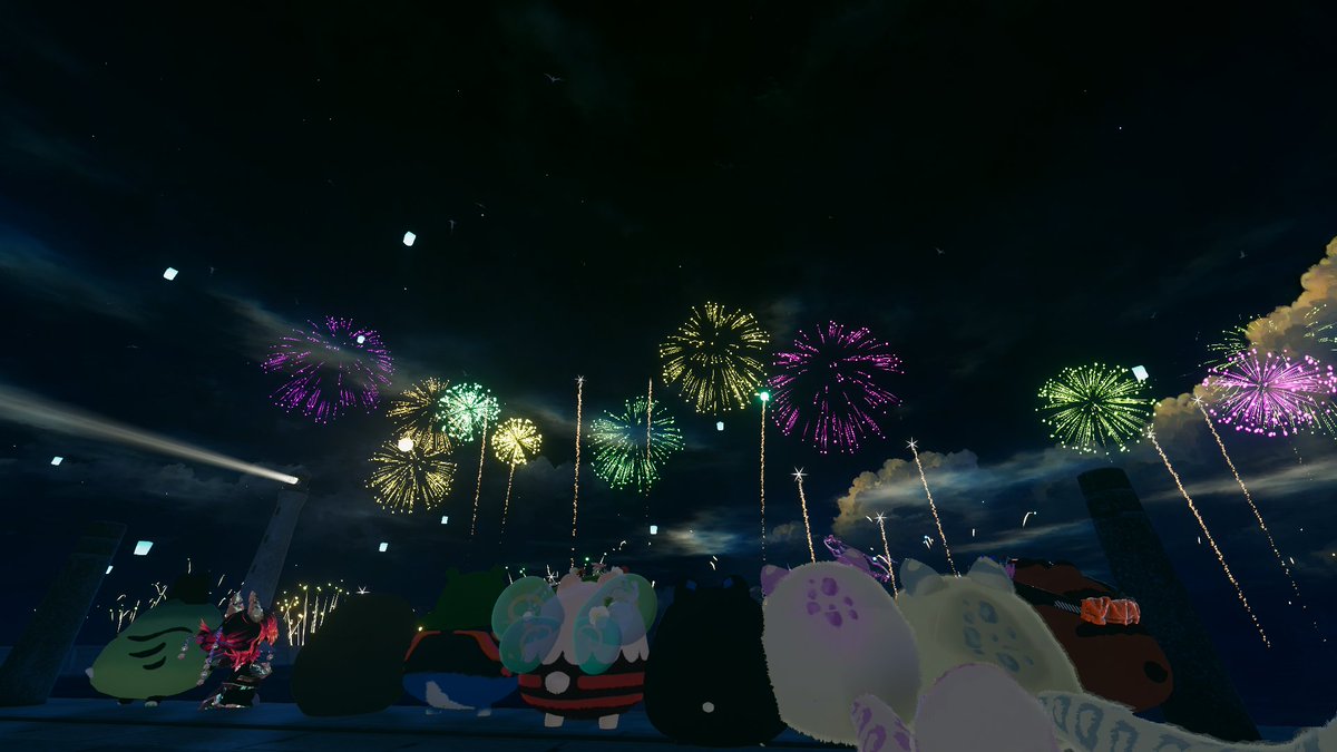 lapitu33's tweet photo. Somos Bolitas!!!
Las fotos mas bonitas en grupo!!
 #はむ３D #VRChat https://t.co/tTidNrgrIb