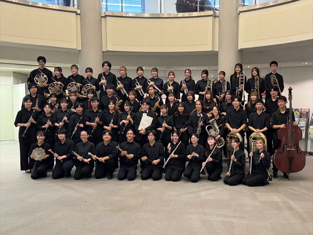 uspbrass's tweet photo. 8月2日にひこね市文化プラザで行われた第62回滋賀県吹奏楽コンクールにおいて、「金賞」ならびに「きらめき賞」を受賞し、県代表として選出されました！

温かいご声援をくださり、ありがとうございました！
関西大会に向けて、さらに演奏に磨きがかかるよう、練習に励んでいきます！

#usp #吹奏楽 https://t.co/4p0mpUkbv5