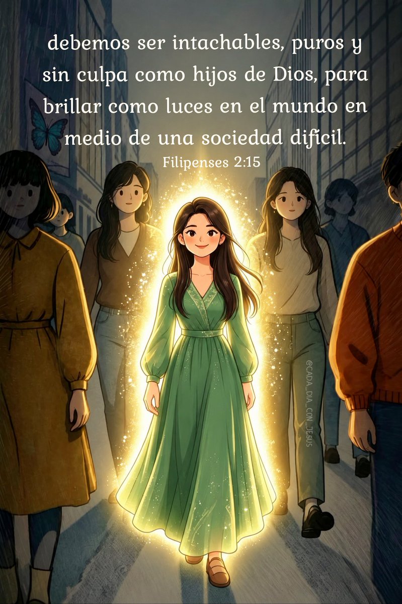 Cadadiajesus's tweet photo. debemos ser intachables, puros y sin culpa como hijos de Dios, para brillar como luces en el mundo en medio de una sociedad difícil.
Filipenses 2:15 📖

#jesús #bíblia #orar #féendios #compartír https://t.co/8CnGDsLHvK