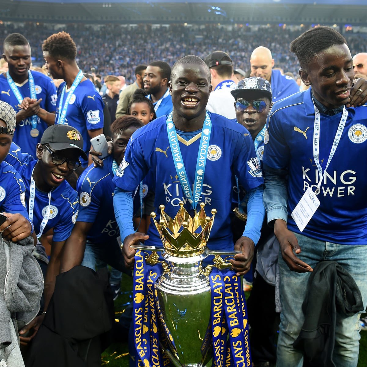 XtraLeicester's tweet photo. #OnThisDay in 2015

We signed N'Golo Kanté from French side Caen

He cost just £5.6M.

One of footballs biggest bargains https://t.co/6jZCzc2z7B