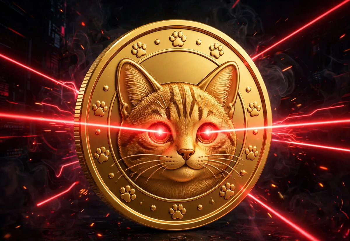 CATECOINV2's tweet photo. DOGS HAD THEIR RUN. IT'S CAT SEASON NOW. 😼💛
$CATEV2 https://t.co/G3TRLwlbRv